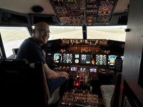 Customer Photo of Boeing 737 Flight Simulator Chester